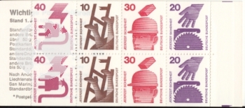 NSR MH 0020 ** - 1974 - reklama "Postgebühren"